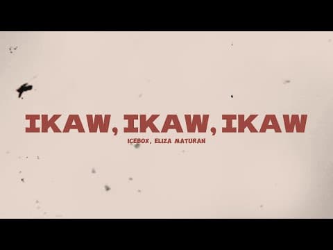 ikaw, ikaw, ikaw (Lyric Video)
